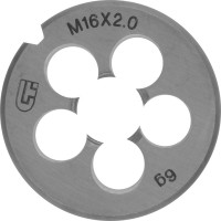 Плашка М16x2,0 мм СИБРТЕХ 77044