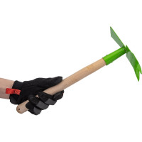 Рыхлитель 4-зубый, витой зуб, комбинированный, профиль "трапеция", деревянная рукоятка СИБРТЕХ 62342