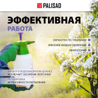 Ручной опрыскиватель PALISAD 2 л с насосом и клапаном сброса давления 64738