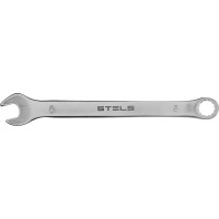 Комбинированный ключ, 6 мм, CrV, матовый хром STELS 15202