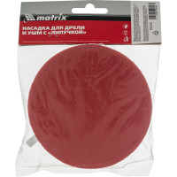 Насадка с липучкой 125 мм для дрели и УШМ MATRIX 76220