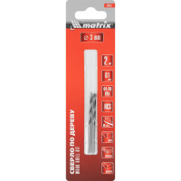 Сверло по дереву (2 шт; 3x60х33 мм; цилиндрический хвостовик) MATRIX 70201