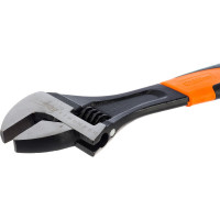 Разводной ключ SPARTA 300 мм, двухкомпонентная рукоятка 15544