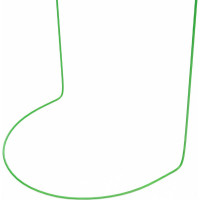 Кустодержатель Без бренда круг 0.35м, высота 0.7м, диаметр проволоки 5мм 64413