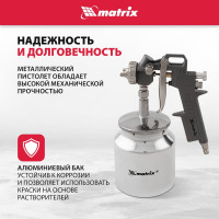 Пневматический краскораспылитель MATRIX 57317