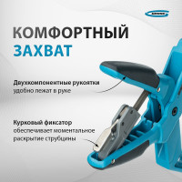 Клещеобразная струбцина GROSS 100 мм 20805