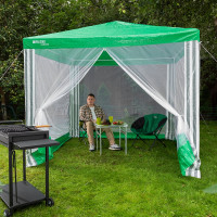 Садовый тент с москитной сеткой PALISAD Camping 2.5х2.5/2.5 69520