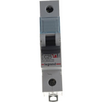 Автоматический выключатель Legrand TX3 C25A 1П 6000 404030