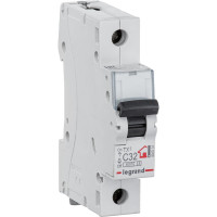 Автоматический выключатель Legrand TX3 C32A 1П 6000 404031