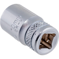 Головка торцевая INDUSTRIE QUALITAT (10 мм; 1/4"; FLANK) Kraftool 27815-10_z01