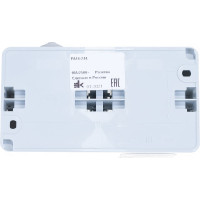 Блок двойная розетка Systeme Electric (Schneider Electric) Этюд, IP44, серый, с заземлением, защитные шторки PA16-244C