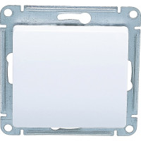 Механизм переключателя Systeme Electric (Schneider Electric) 1-кл. GLOSSA, белый GSL000171