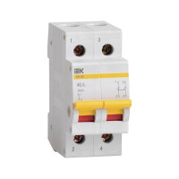 Выключатель нагрузки IEK ВН-32 40А/2П ИЭК MNV10-2-040
