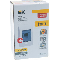 Бокс IEK ЩРВ-П-4 ИЭК MKP12-V-04-40-20