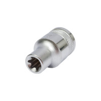 Торцовая головка "INDUSTRIE QUALITAT" хромосатинированная (внутренний TORX, 1/2", Е11) Kraftool 27810-11_z01