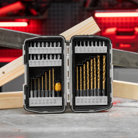 Набор бит и свёрл  40 предметов MATRIX 11322