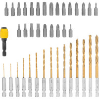 Набор бит и свёрл  40 предметов MATRIX 11322