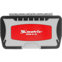 Набор бит и свёрл  40 предметов MATRIX 11322