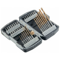 Набор бит и свёрл  40 предметов MATRIX 11322