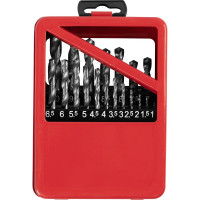 Набор сверл по металлу HSS (1-10 мм; 19 шт.) MATRIX 72388