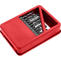 Набор сверл по металлу HSS (1-10 мм; 19 шт.) MATRIX 72388