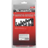 Набор сверл по металлу HSS (1-10 мм; 19 шт.) MATRIX 72388