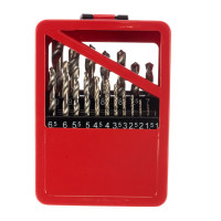 Набор сверл по металлу HSS (1-10 мм; 19 шт.) MATRIX 72388