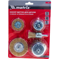 Набор щеток для дрели 5 шт. MATRIX 74492