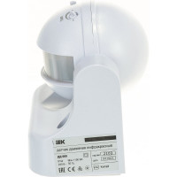 Детектор движения IEK ДД 009 1100Вт, угол. обз. 180град., IP44, бел. LDD10-009-1100-001