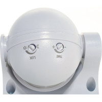 Детектор движения IEK ДД 009 1100Вт, угол. обз. 180град., IP44, бел. LDD10-009-1100-001