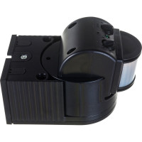 Детектор движения IEK ДД 012 1100Вт угол обз. 180град., дальн. 12м, IP44, черн. LDD10-012-1100-002