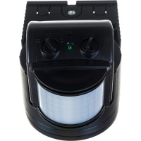 Детектор движения IEK ДД 012 1100Вт угол обз. 180град., дальн. 12м, IP44, черн. LDD10-012-1100-002