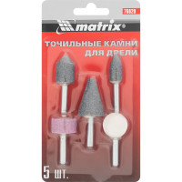 Точильные камни для дрели 5 шт. MATRIX 76020