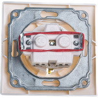 Розетка IEK КВАРТА ERK11-K01-16-DM