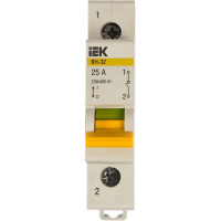 Выключатель нагрузки IEK ВН-32 25А/1П ИЭК MNV10-1-025