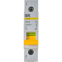 Выключатель нагрузки IEK ВН-32 25А/1П ИЭК MNV10-1-025