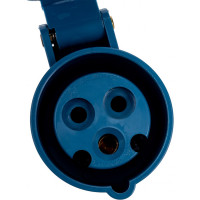 Кабельная розетка IEK 16A 2P+Е 220В IP44 213 ИЭК PSR21-016-3