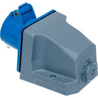 Розетка наружной установки IEK 16А 2P+Е 220В IP44 113 ИЭК PSR11-016-3