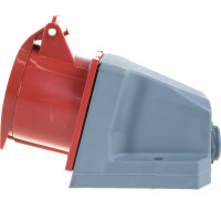 Розетка наружной установки IEK 16А 3P+Е+N 380В IP44 115 ИЭК PSR12-016-5