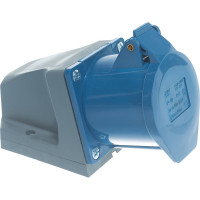 Розетка наружной установки IEK 32А 2P+Е 220В IP44 123 ИЭК PSR11-032-3