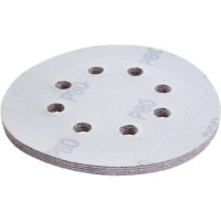 Круг из абразивной бумаги перфорированный 125 мм №80 5 шт. STAYER 3580-125-080