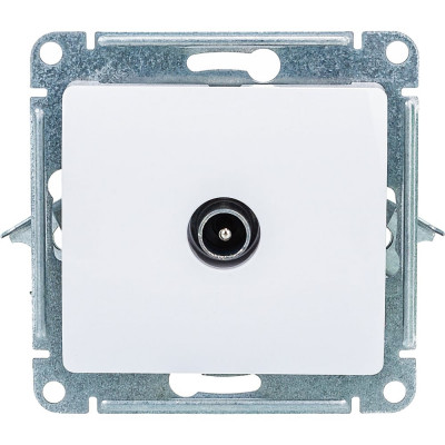 Механизм розетки TV Systeme Electric 1-м GLOSSA 1DB белая SchE GSL000191