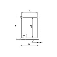 Кабель-канал DKC 10x10 2м TMR 00301DIY