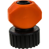 Пластиковый коннектор Truper для шланга 1/2" мама REF-1/2 12712