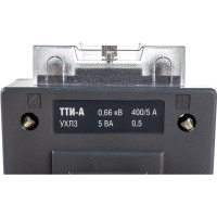 Трансформатор IEK ТТИ-А 400/5А 5ВА, класс точности 0.5, ИЭК ITT10-2-05-0400
