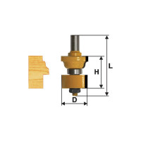 Фреза комбинированная универсальная (35 x 46 мм; 12 мм) Энкор 10616