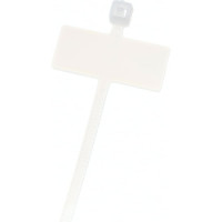 Хомут IEK 100x2,5мм, 100шт, с площадкой ХП2 UHH62-3-100-100