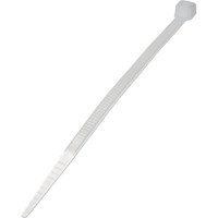 Хомут IEK 3.6x100, нейлон, белый, упаковка 100шт, ИЭК UHH31-D036-100-100