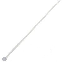Хомут IEK 4.8x300, белый, нейлон, упаковка 100шт, ИЭК UHH31-D048-300-100