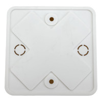 Коробка IEK, распаечная, ОП 75x75x20 мм, IP20, КМ41212-01, ИЭК, UKO10-075-075-020-K01